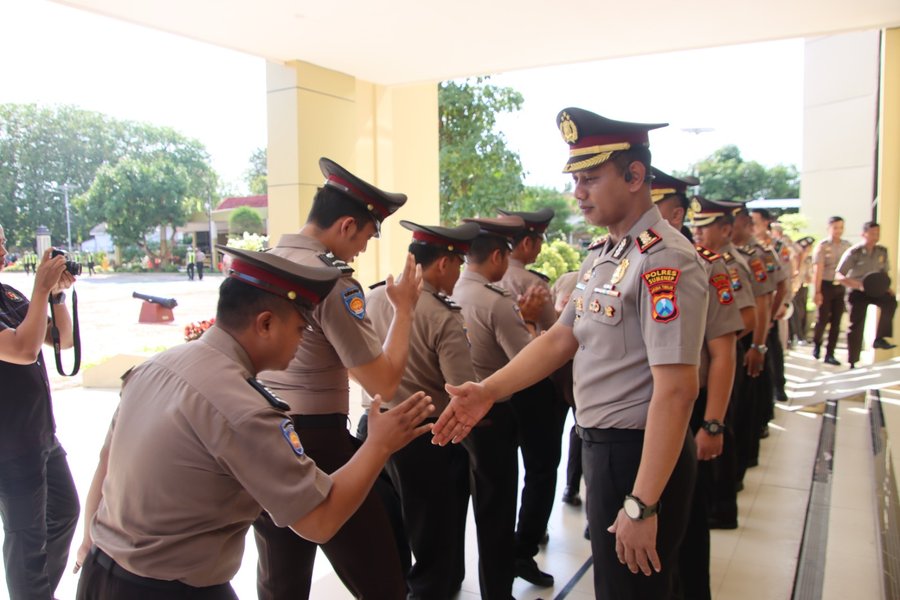 Polres Sumenep Gelar Apel Pagi Jam Pimpinan Dan Halal Bihalal, Perkuat Silaturahmi Usai Idul Fitri