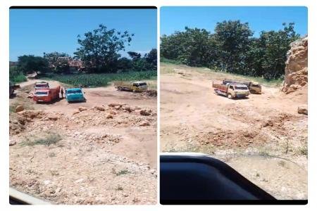 Tambang Galian C Ilegal di Kaw