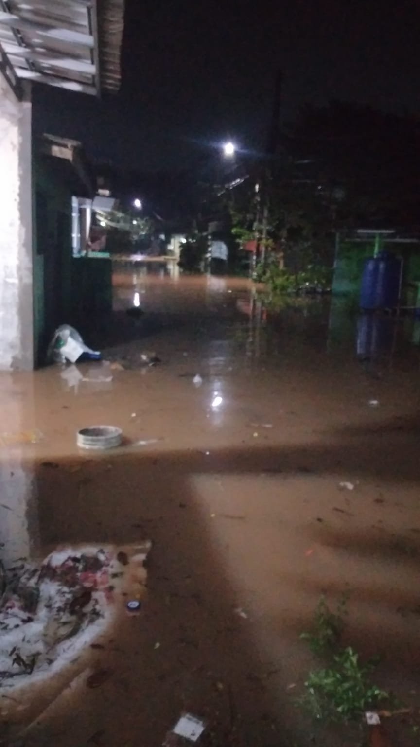 Banjir Rendam Citra Prima Serpong 2 Kranggan-Setu Akibat Luapan Kali Cisadane