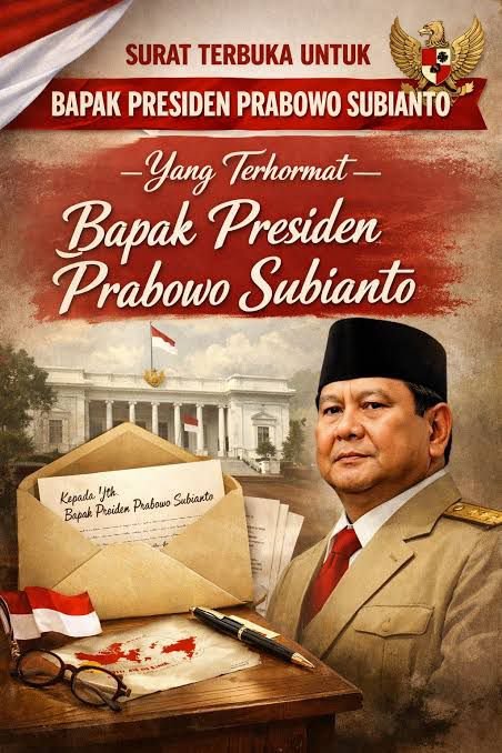 Surat Terbuka Untuk Presiden Prabowo Subianto