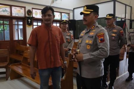 Polres Demak Pantau Persiapan 