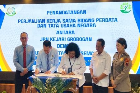 Perkuat Sinergi Hukum Perhutani KPH Semarang dan Kejaksaan Negeri Grob