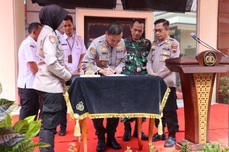 Polsek Kudus Kota Kini Menjadi Polsek Kudus Kapolres Tekankan Disiplin