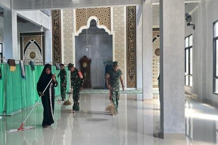 RAWAT MASJID BARU DENGAN GOTONG RO