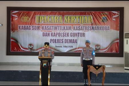 Polres Demak Rotasi Sejumlah Jabatan S