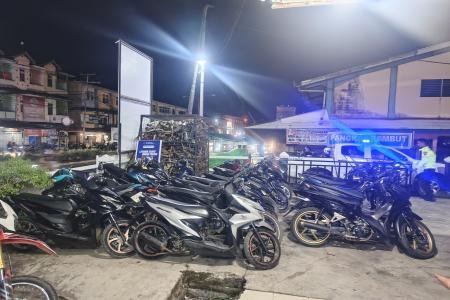Satlantas Polres Melawi Kembali Amanka