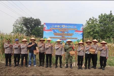 Dari Sawah Tlogorejo Polres Demak Perk