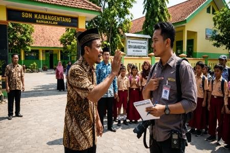 WARTAWAN DI BANGKALAN DIDUGA DIANC