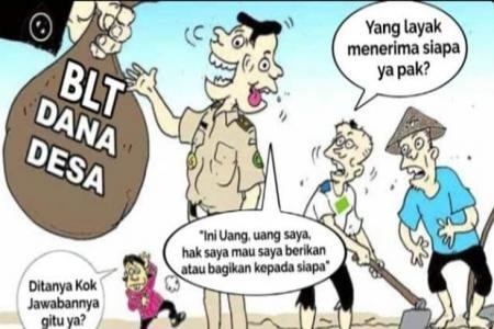 BLT DD Mekar Baru Belum Cair Pendampin