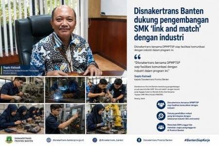 DISNAKERTRANS BANTEN DUKUNG PENGEM