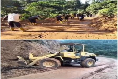 Longsor Susulan Terjadi di Jalur Gunun