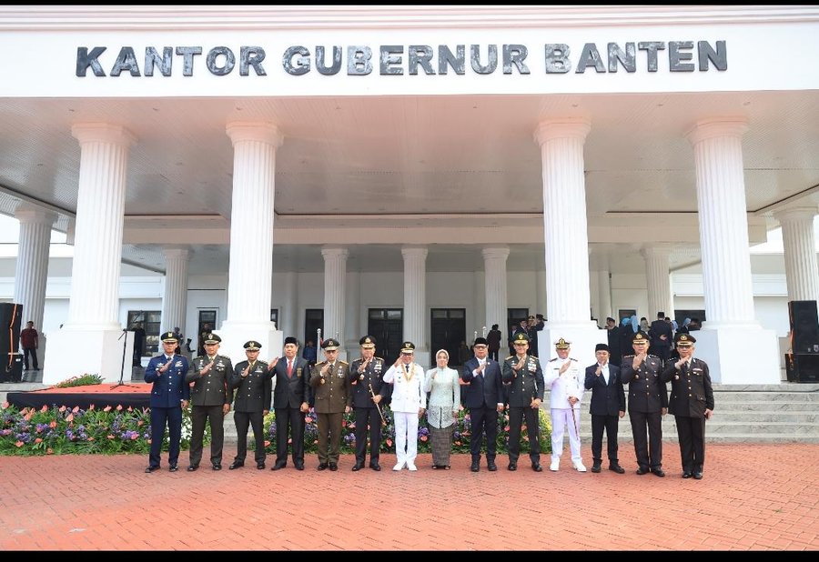 Komandan Grup 1 Kopassus Membacakan Pembukaan UUD 1945 pada Upacara Hari Lahir Pancasila di KP3B