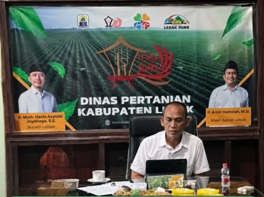 Dinas Pertanian Lebak Matangkan Strategi Pencapaian Luas Tambah Tanam 157 Ribu Hektare Tahun 2026