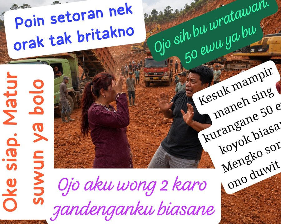 Benang kusut Dan Ruwet, Tragedi Maraknya Galian C Ilegal Di Jepara