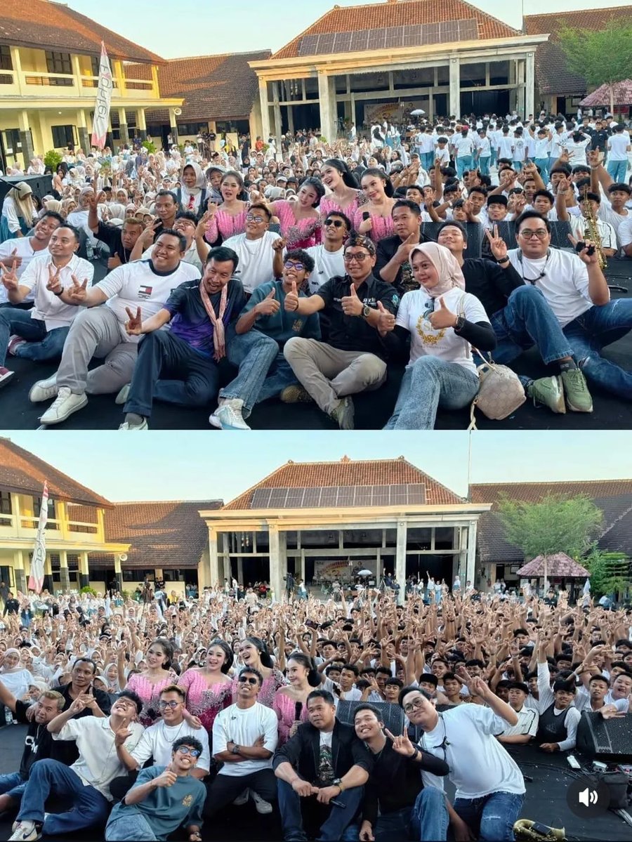 Penyanyi muda populer  Niken Salindry sukses Memeriahkan puncak acara dies natalis ke22 SMKNEDia