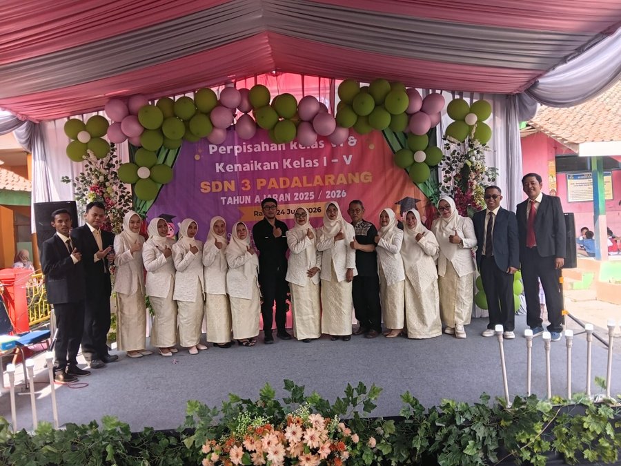 Perpisahan Kelas VI dan Kenaikan Kelas, SD 3 Padalarang Tutup Tahun Ajaran dengan Penuh Makna   