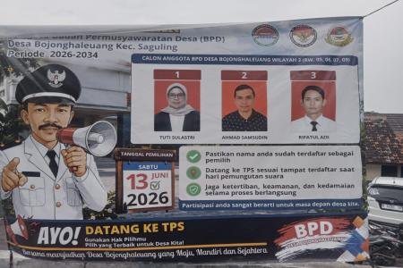9 Calon Berebut Kursi BPD Desa
