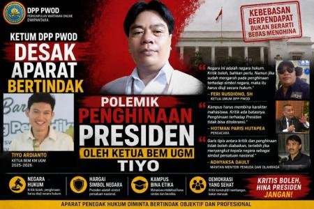 Ketum DPP PWOD Desak Aparat Bertindak 