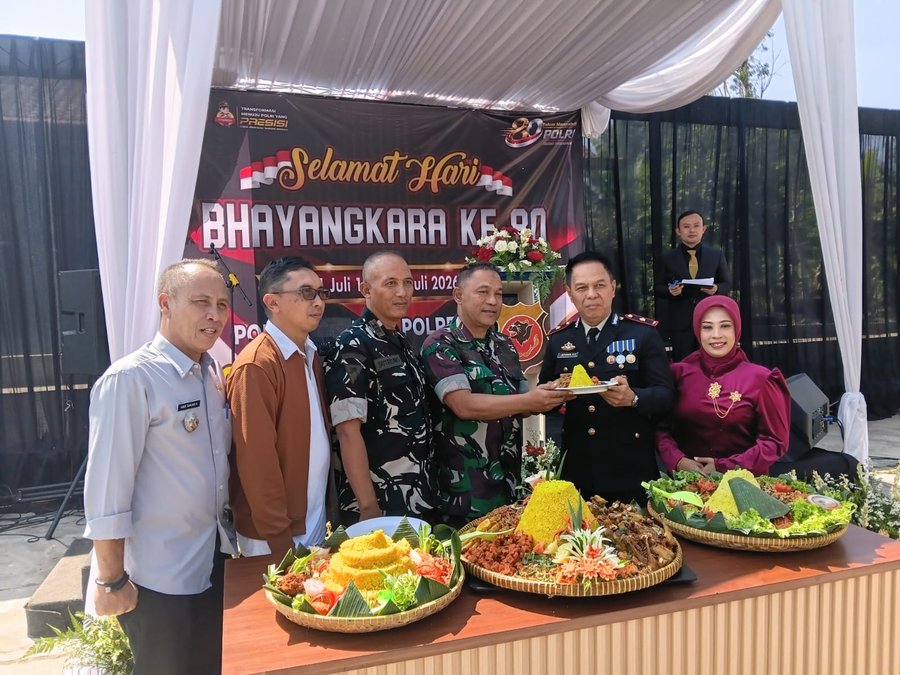 Peringatan Hari Bhayangkara ke-80, Polsek Cisarua Perkuat Sinergi dan Keamanan Wilayah Kondsif