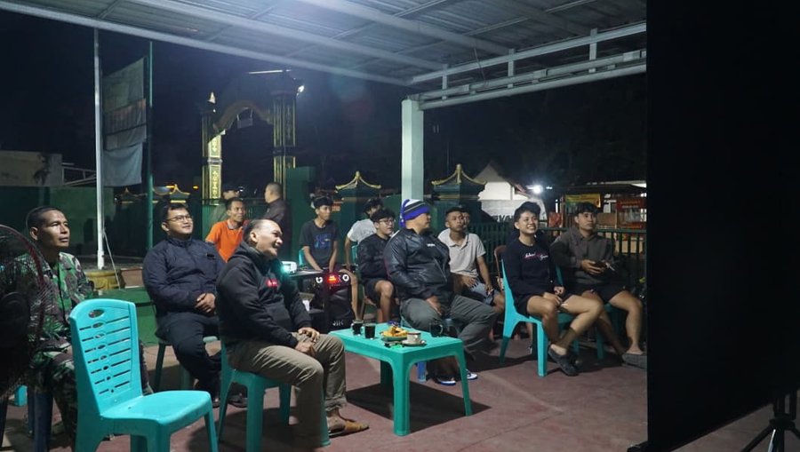 Koramil Bukateja Gelar Nobar Kebangsaan Piala Dunia 2026 Bersama Warga