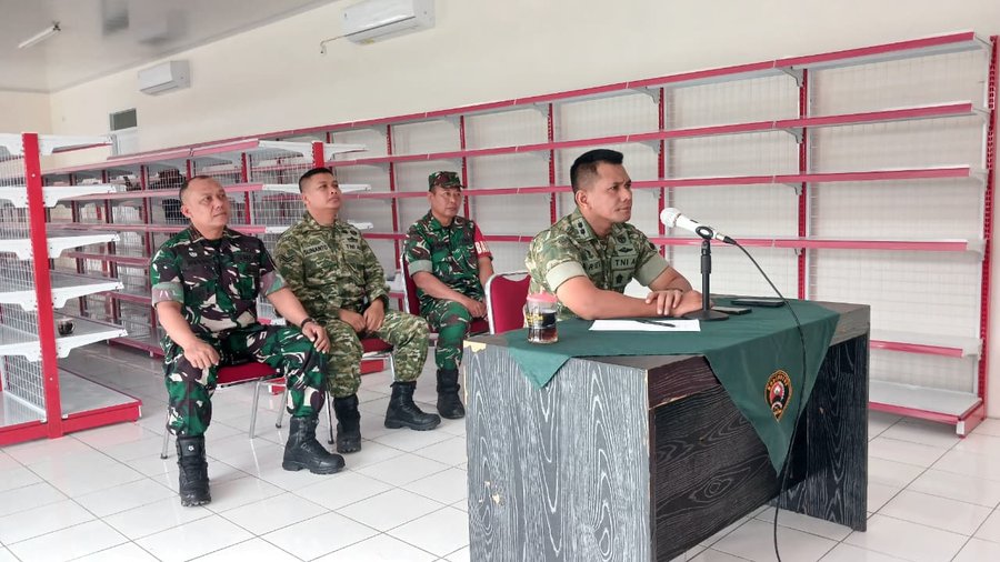 Dandim 0702-Purbalingga Ikuti Vicon Evaluasi KDKMP yang Dipimpin Wakil Panglima TNI