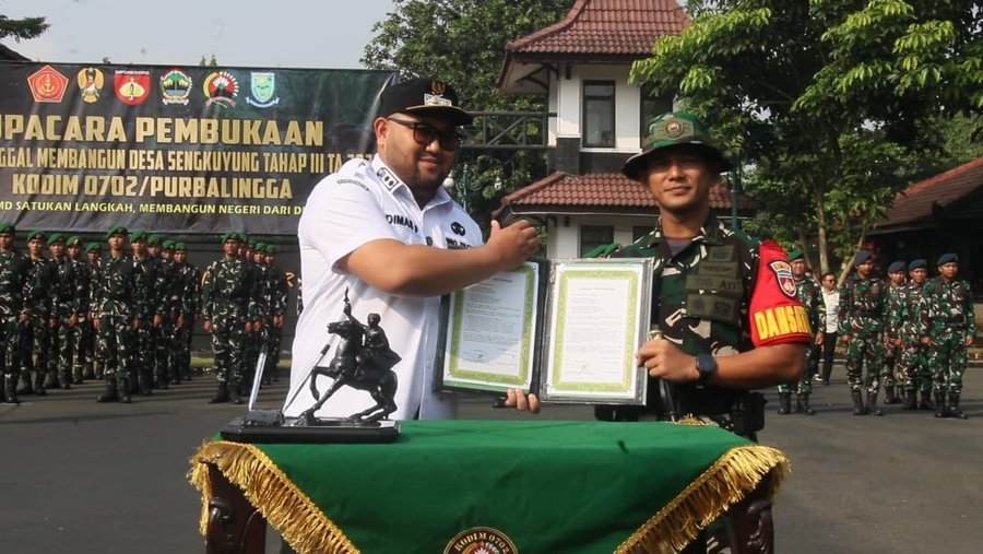 TMMD Perkuat Sinergi TNI, Pemerintah Daerah dan Masyarakat Bangun Desa
