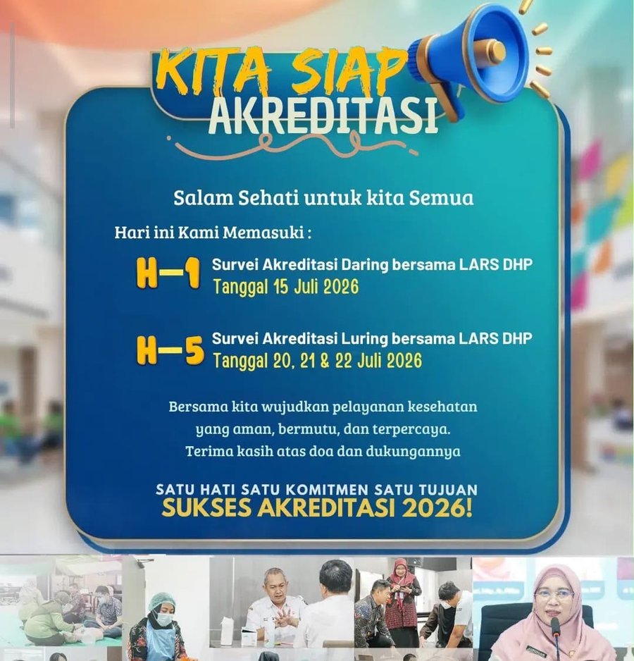 Jelang Akreditasi 2026, RSUD dr. Iskak Tulungagung Perkuat Mutu Pelayanan dan Keselamatan Pasien