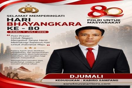 DJUMALI UCAPKAN SELAMAT HARI BHAYA