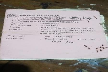 Pelaku UMKM Bangkrut Kredit Ma