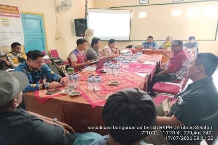 Perhutani Dukung Penyediaan Air Bersih melalui Pembangunan Water Treat