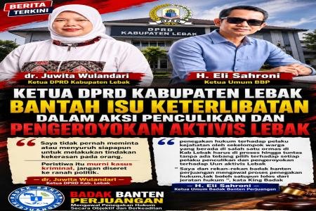 Ketua DPRD Lebak Tegaskan Tak Terlibat