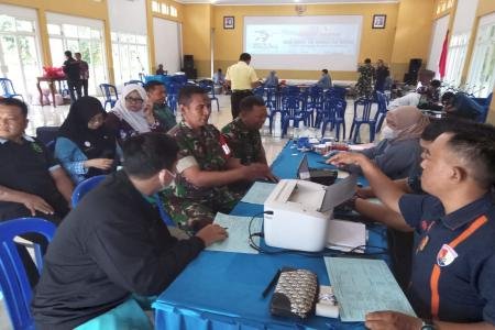 Anggota Kodim 0702Purbalingga Donor Da