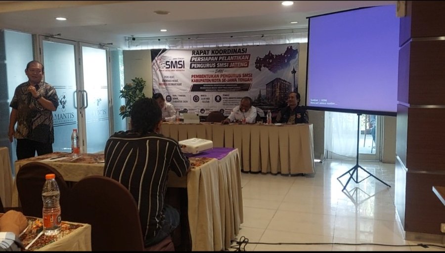 SMSI JATENG GELAR RAKOR DAN PEMBENTUKAN PENGURUS KABUPATEN-KOTA DI HOTEL AMANTIS DEMAK 