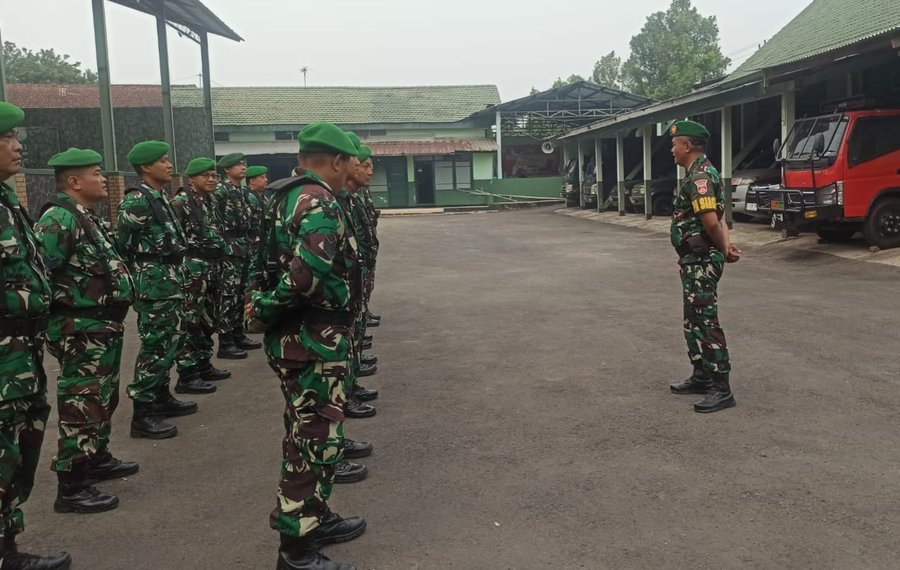 Apel Pagi Peleton Siaga, Kodim 0702-Purbalingga Mantapkan Kesiapsiagaan Personel