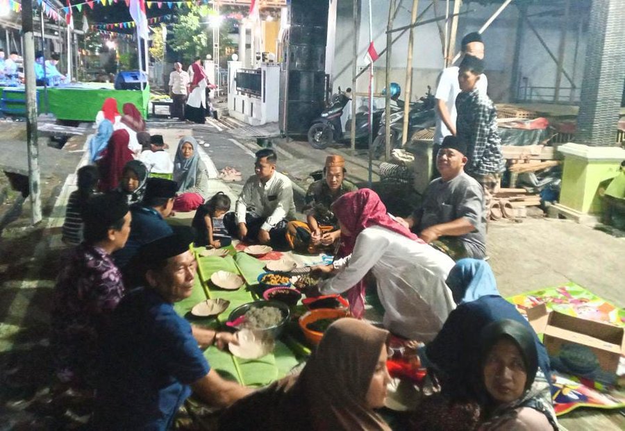 Tasyakuran HUT RI di Dusun Kewayuhan Penuh Makna, Warga Diajak Jaga Kerukunan dan Gotong Royong