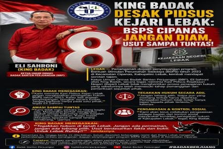 King BadakDesak Pidaus Kejari 