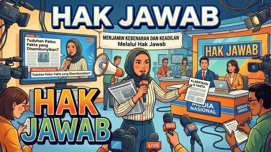 SENGKETA PERS, UTAMAKAN HAK JAWAB BUKAN LAPOR POLISI