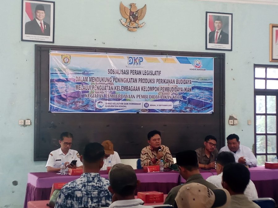 Aspirasi Pengairan Mengemuka, Kaji Arif Dorong Budidaya Ikan di Kendal Makin Maju