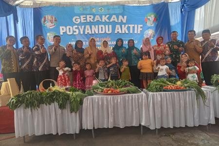 Gebyar posyandu aktif di kunjang dinke