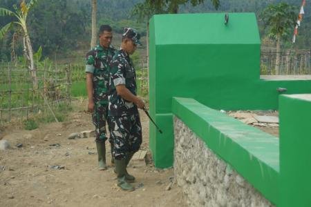Dandim Purbalingga Tinjau Pembangunan 