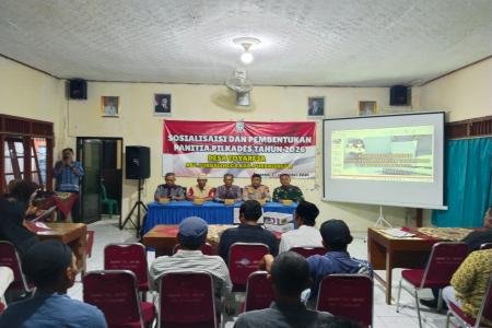 Danramil 01Purbalingga Hadiri Sosialis