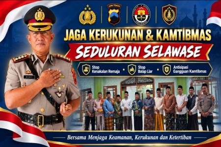 Kapolresta Pati Soroti Kenakalan Remaja dan Balap Liar Orang Tua Dimin