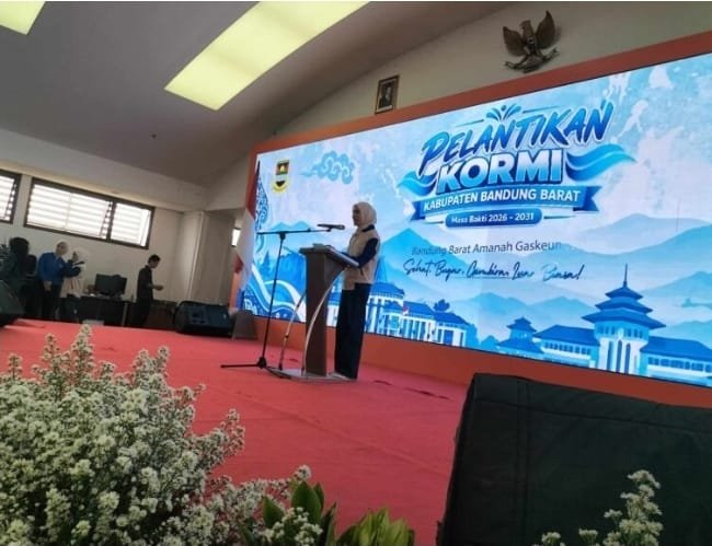 Shanas Sadidah Resmi Dilantik Pimpin KORMI Kabupaten Bandung Barat Periode 2026–2031