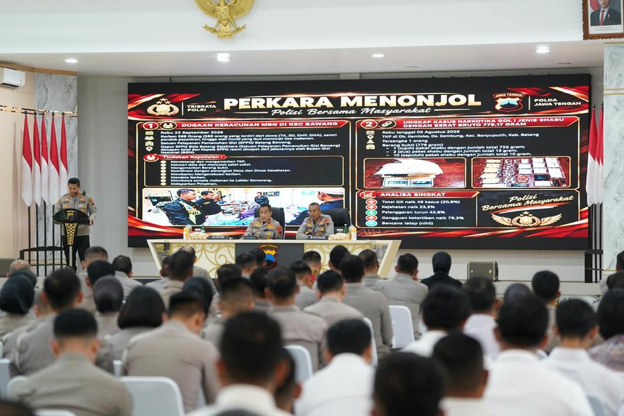 Kapolda Jateng Tekankan Polisi Bersama Masyarakat Harus Dirasakan Lewat Kerja Nyata