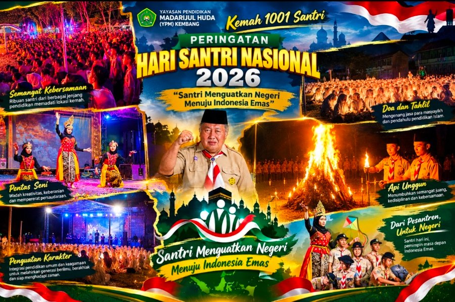 Kemah 1001 Santri Pati Tantang Generasi Muda Berkarakter