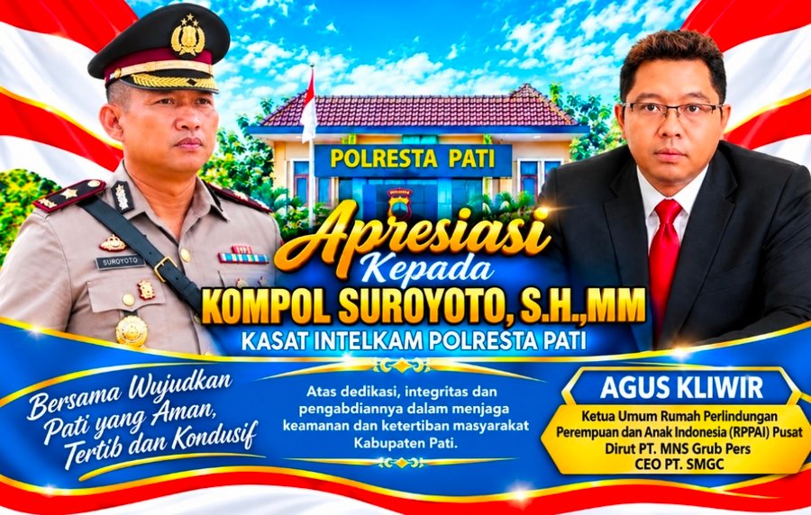 Apresiasi Kompol Suroyoto, Agus Kliwir : Integritas Polri Kunci Kepercayaan Masyarakat