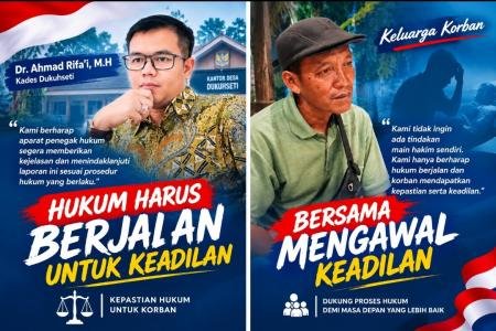 Penanganan Kasus Satu Bulan Disorot Pe