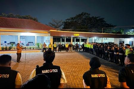 Polres Demak Gelar Tes Urine M