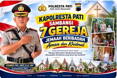Minggu Kasih di Wilayah Pati Kapolrest