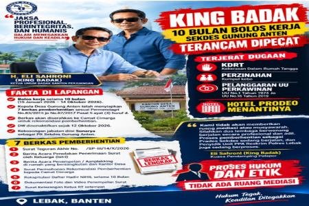 KING BADAK 10 Bulan Bolos Kerj